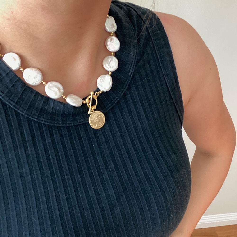 Keshi Pearl Necklace